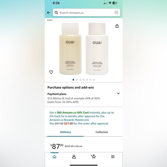 OUAI shampoo & conditioner - Picture 2 of 4